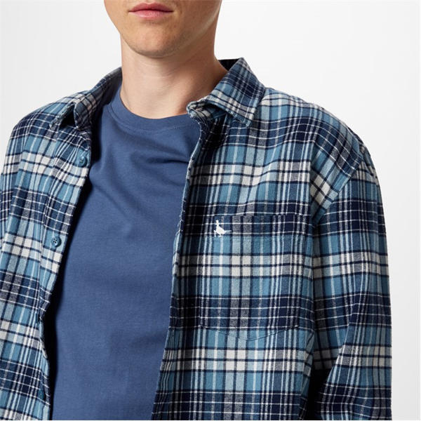 Jack Wills Check Shirt Navy