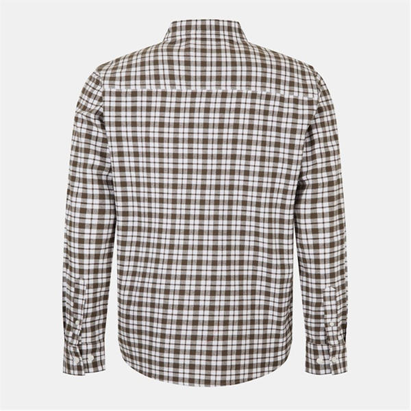 Jack Wills Check Shirt Smokey Olive