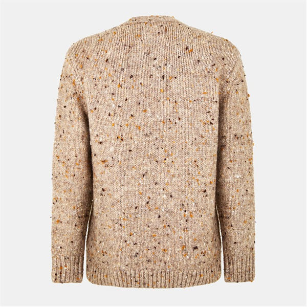 Jack Wills Chunky Twist Crew Sweater Trekking Marl