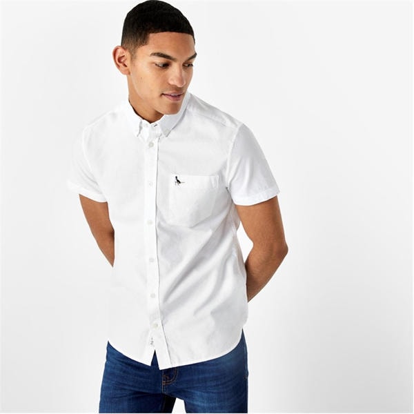 Jack Wills Classic Oxford Shirt Mens White
