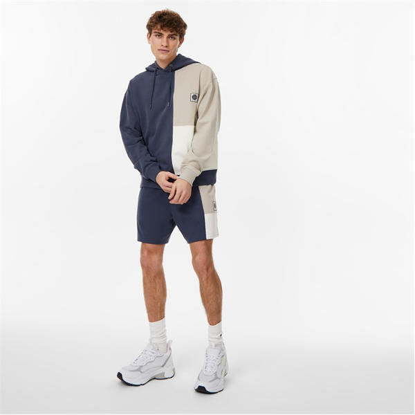 Jack Wills Colour Block Hoodie Night Sky
