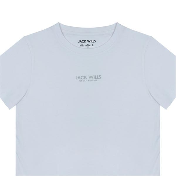 Jack Wills Core Bird Short Sleeve T Shirt Juniors White