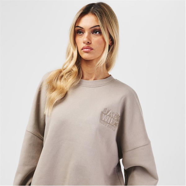Jack Wills Crew Taupe