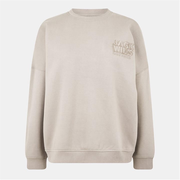 Jack Wills Crew Taupe