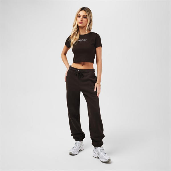 Jack Wills Cropped Baby T Shirt Col 1