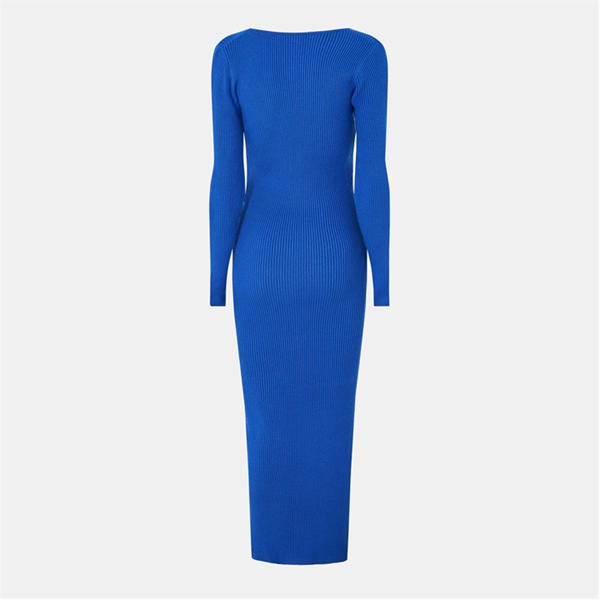 Jack Wills Cut Out Maxi Dress Cobalt