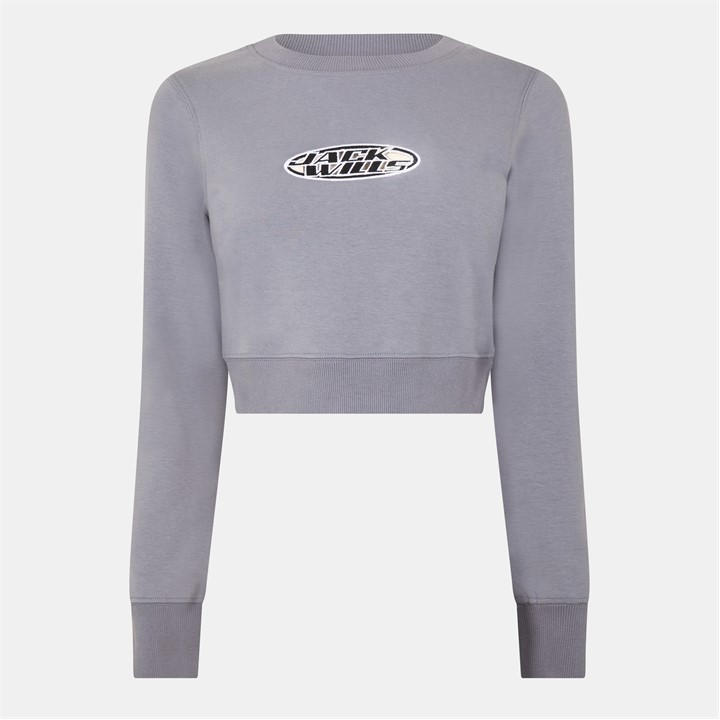 Jack Wills Cut Out Sweater Folkstone Grey