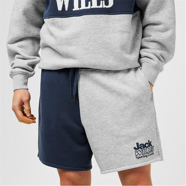 Jack Wills Cut & Sew Shorts Night Sky