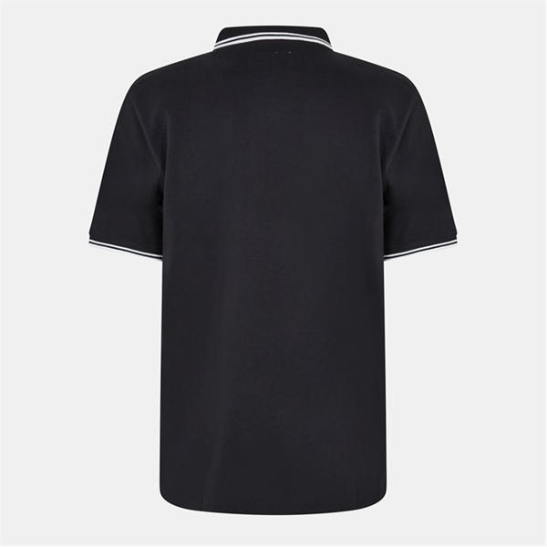 Jack Wills Edgeware Tipped Polo Black