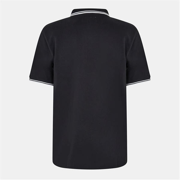 Jack Wills Edgeware Tipped Polo Black