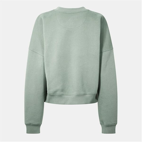 Jack Wills Embroidered Crew Neck Sweatshirt Iceberg Green