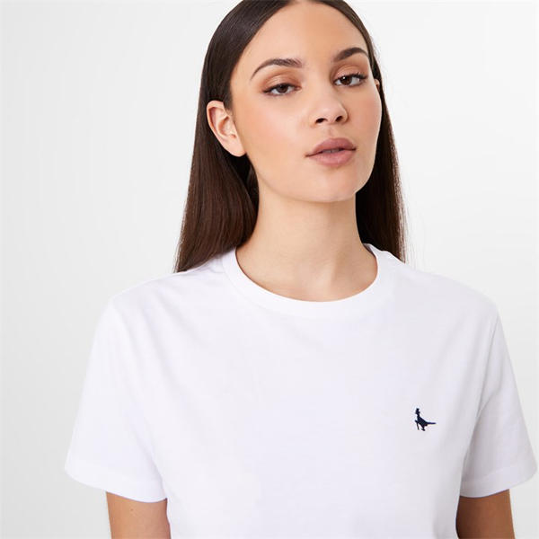 Jack Wills Endmoor Boyfriend T Shirt White