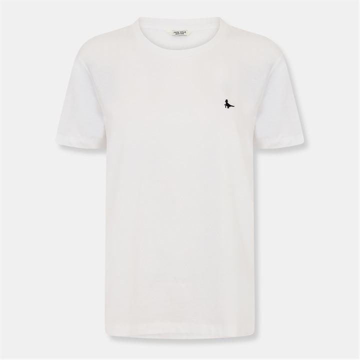 Jack Wills Endmoor Boyfriend T Shirt White
