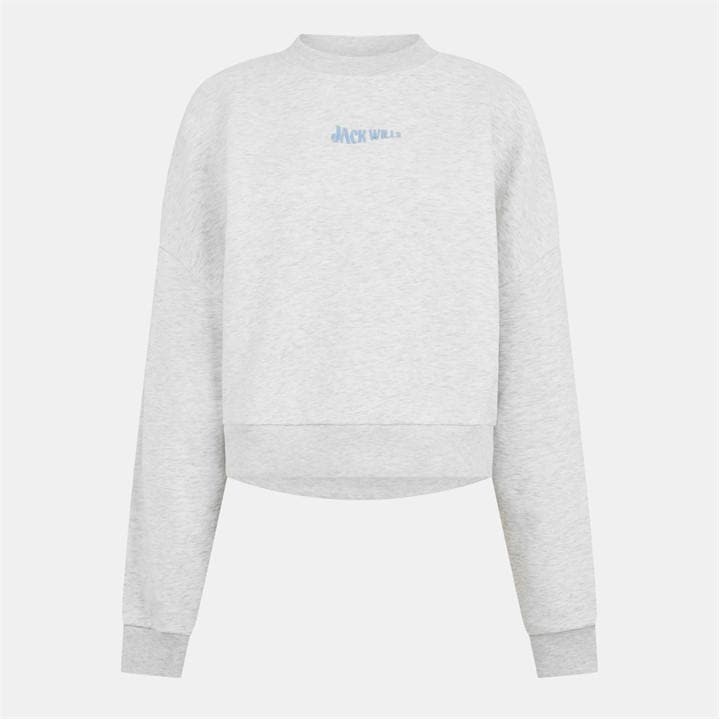 Jack Wills Essentials Sweatshirt Light Heather