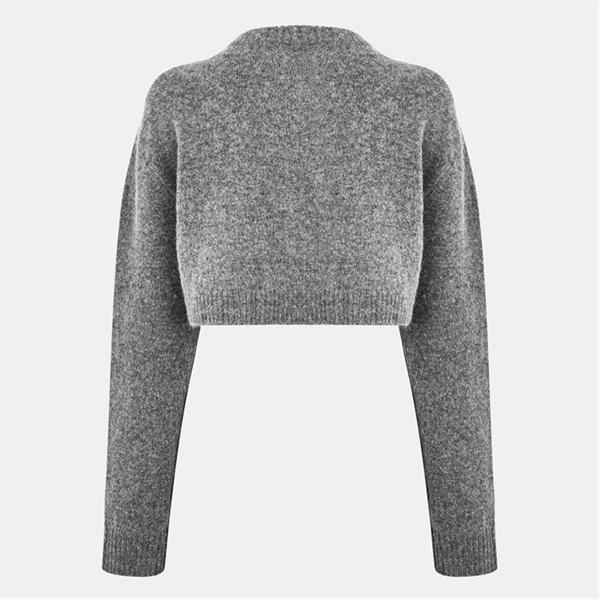 Jack Wills Fitted Cardigan Charcoal Marl