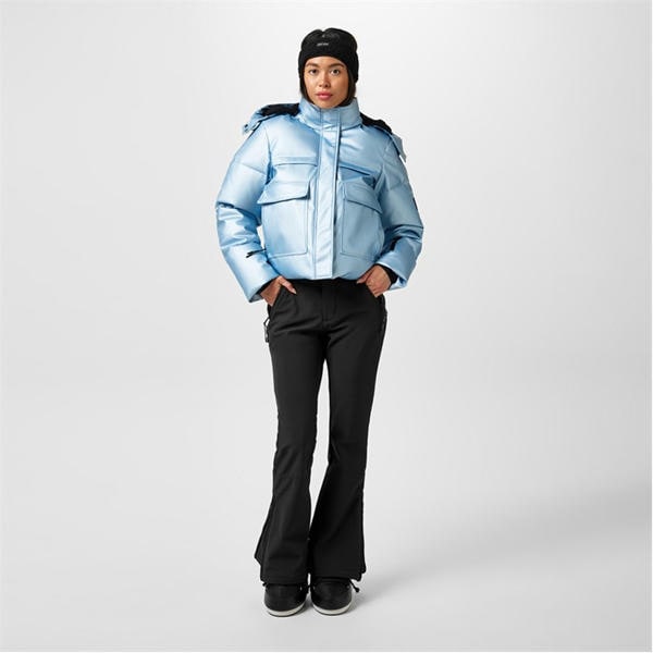 Jack Wills Flared Ski Pants Ladies Black