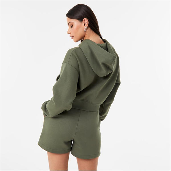 Jack Wills Fleece Shorts Womens Khaki