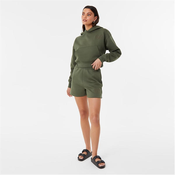 Jack Wills Fleece Shorts Womens Khaki