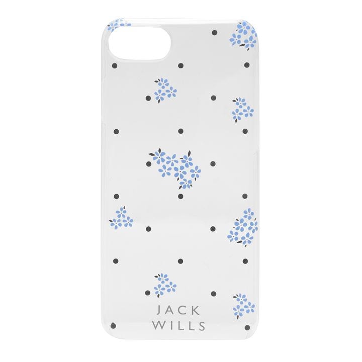 Jack Wills Flint Graphic iPhone 6/6S/7/8 Case White