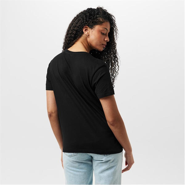 Jack Wills Forstal Boyfriend T Shirt Black