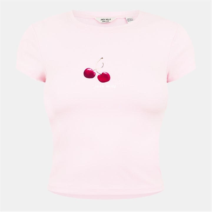 Jack Wills Fruit Baby T Shirt Cherrys