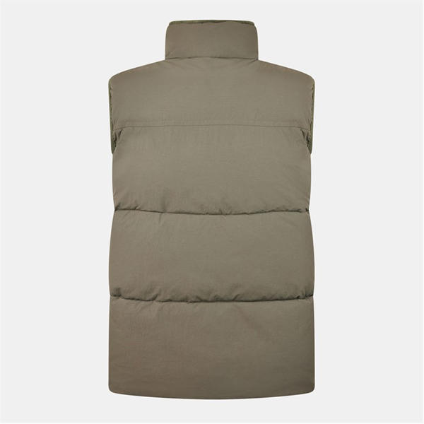 Jack Wills Garment Dye Gilet Men Leaf