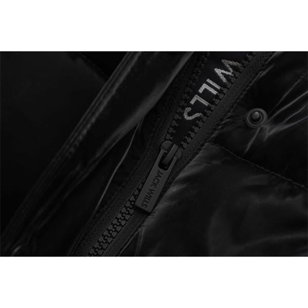 Jack Wills Girl Quilted Jacket Black