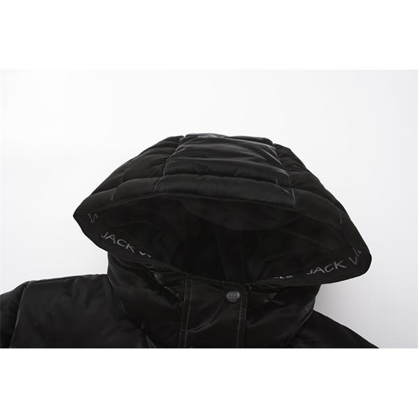 Jack Wills Girl Quilted Jacket Black