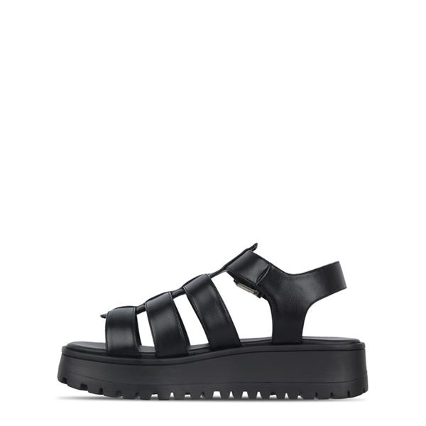 Jack Wills Gladiator Sandals Womens Black