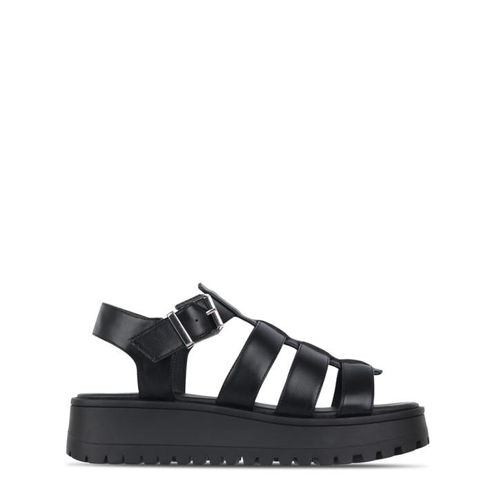 Jack Wills Gladiator Sandals Womens Black