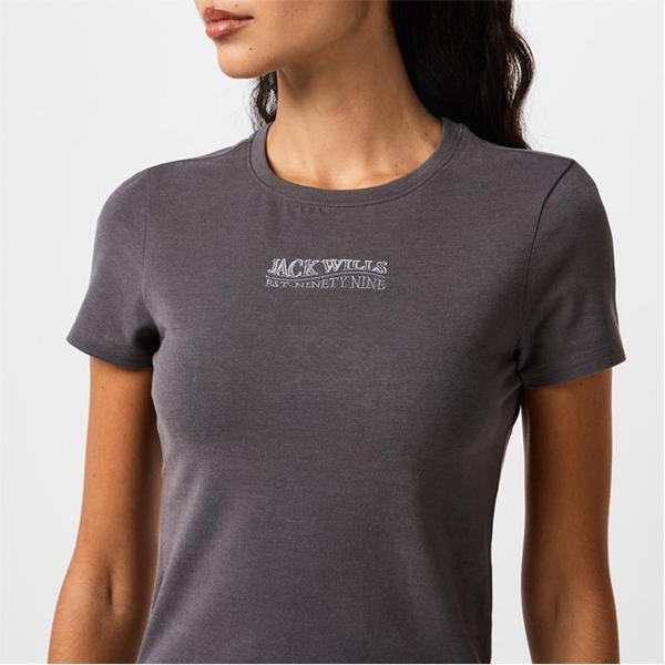 Jack Wills Graphic Baby T Shirt Eiffel Tower