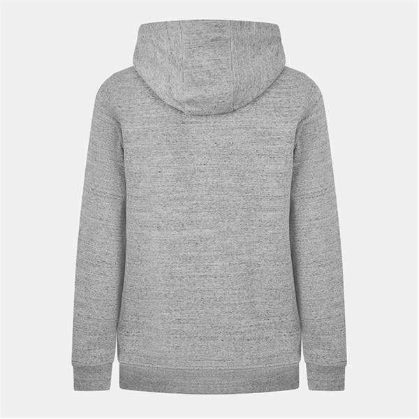 Jack Wills Graphic Zip Hoodie Mens Grey Marl