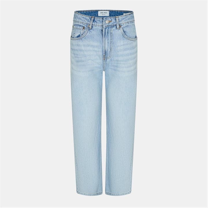 Jack Wills Hailey High Rise Jeans Light Wash