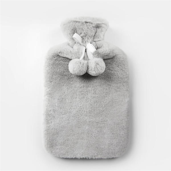 Jack Wills Hot Water Bottle & Eye Mask Set Grey