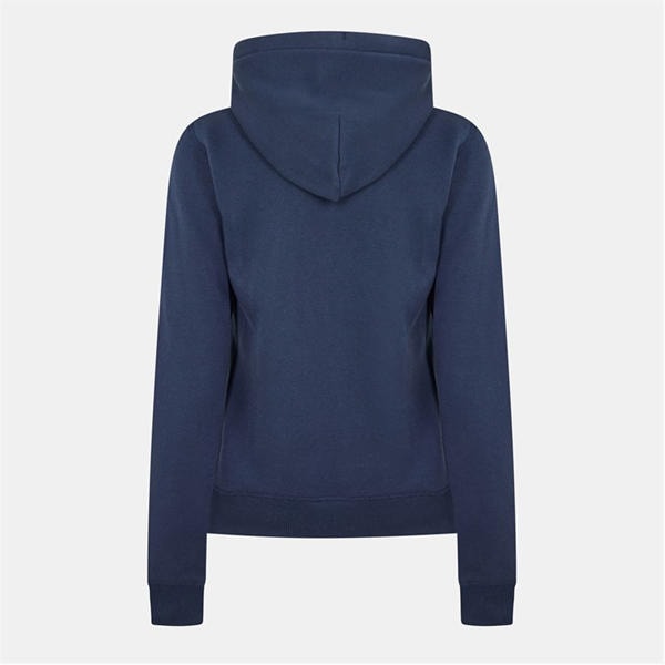 Jack Wills Hunston Logo Zip Hoodie Navy
