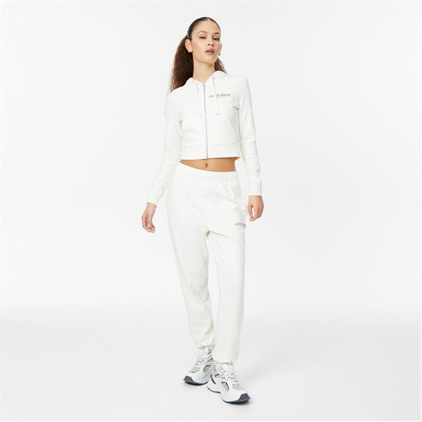 Jack Wills Interlock Joggers Vintage White