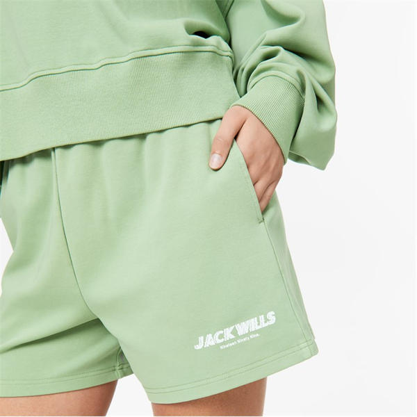 Jack Wills Interlock Short Eucalyptus