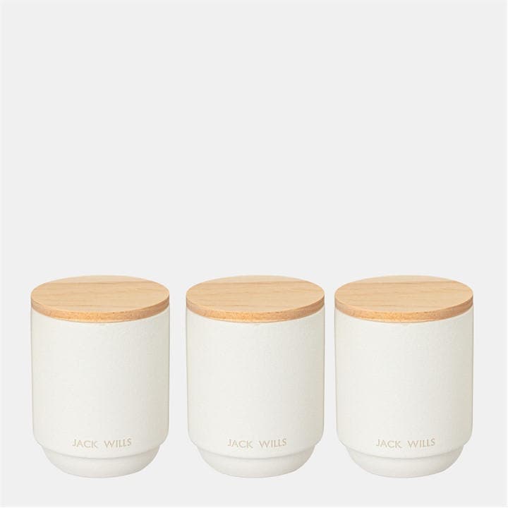 Jack Wills Jack Wills 3x85g Candle Grapefruit & Goji