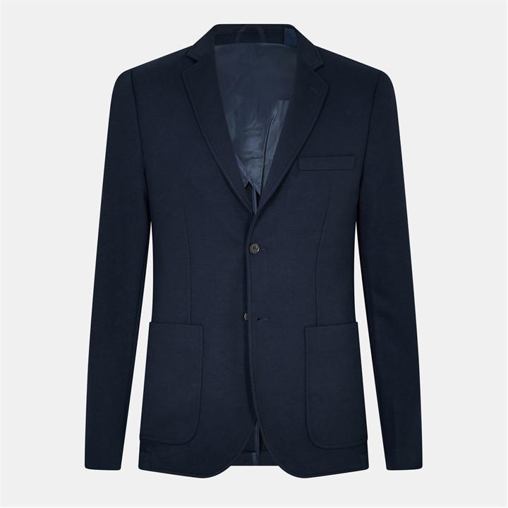Jack Wills Jersey Blazer Mens Navy