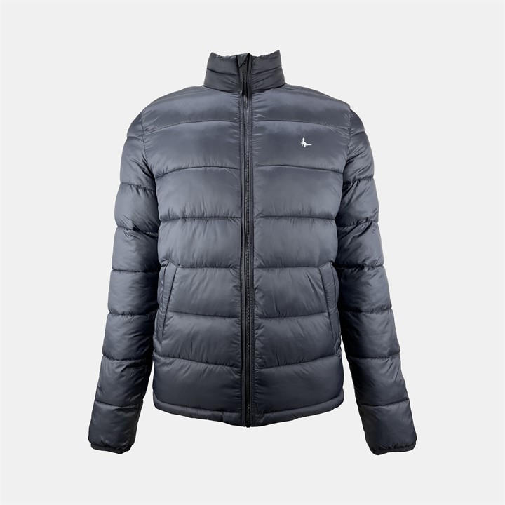 Jack Wills Kershaw Lightweight Puffer Jacket Black