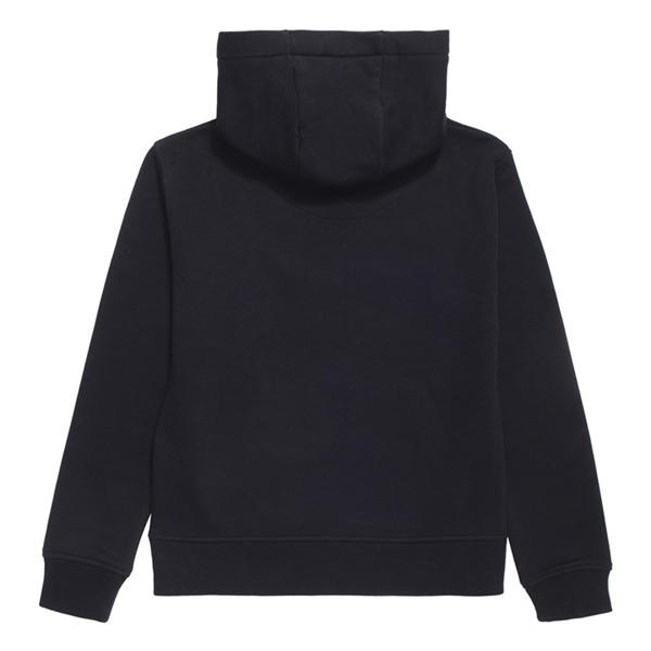 Jack Wills Kids Girls Logo Script Hoodie Black