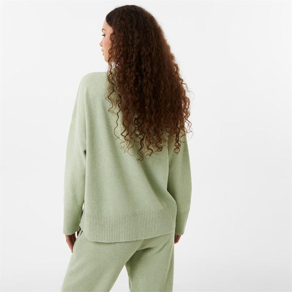 Jack Wills Knit Crew Neck Jumper Laurel Green
