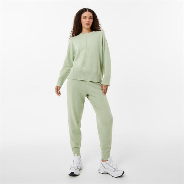 Jack Wills Knit Crew Neck Jumper Laurel Green