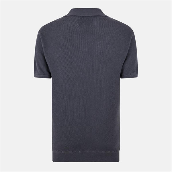 Jack Wills Knit Polo Forged Iron