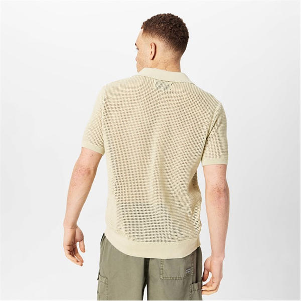 Jack Wills Knit Polo Pistachio