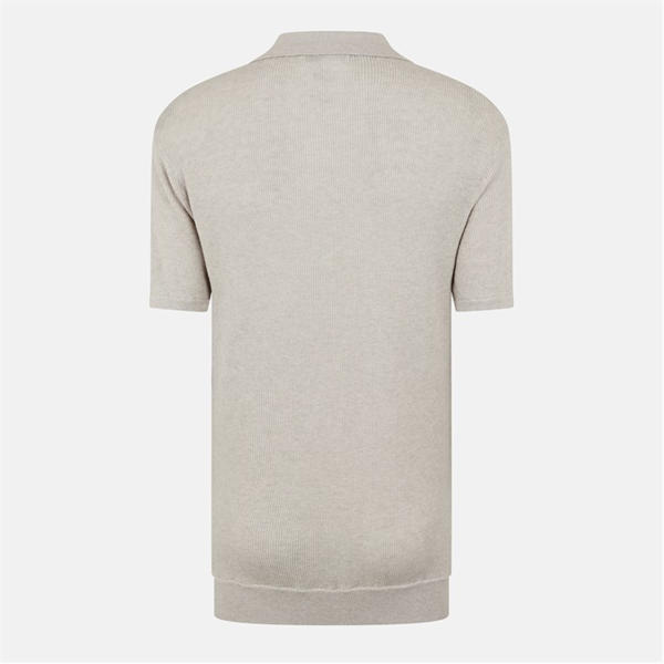 Jack Wills Knit Polo Putty Marl