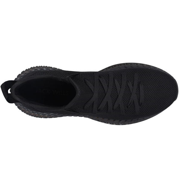Jack Wills Knit Trainer Black