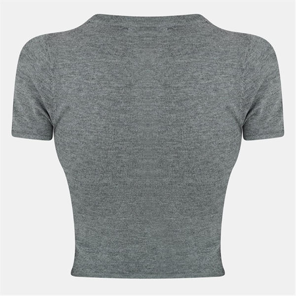 Jack Wills Knitted Baby Top Charcoal Marl