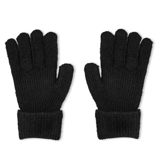 Jack Wills Knitted Gloves Black
