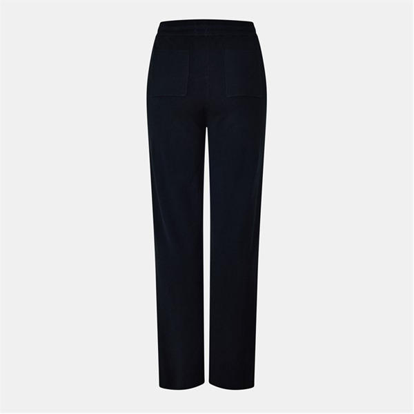 Jack Wills Knitted Pin Tuck Trousers Women Black